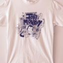 T-Shirt - Java Monkey White